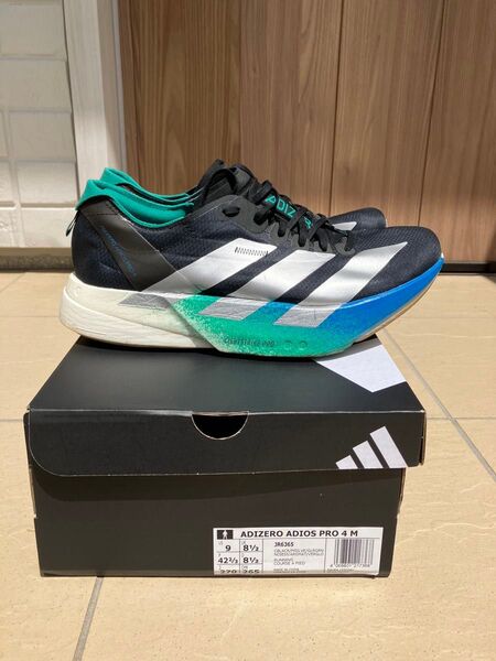 adidas adios pro4 アディオスプロ4 ランニング 陸上 ランニングシューズ 27cm