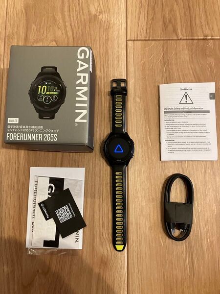 GARMIN FOREATHLETE 265S Music スマートウォッチ GPS