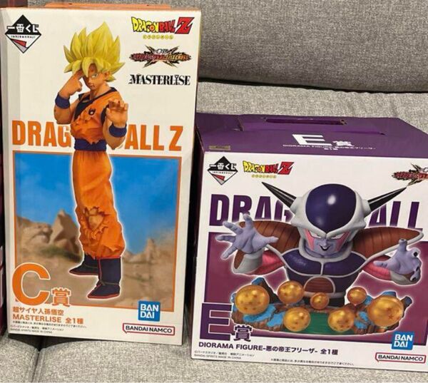 1番くじ ドラゴンボール C賞 孫悟空 E賞 フリーザ フィギュア