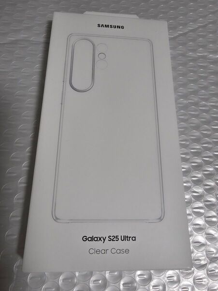 Galaxy s25 Ultra 純正クリアケース