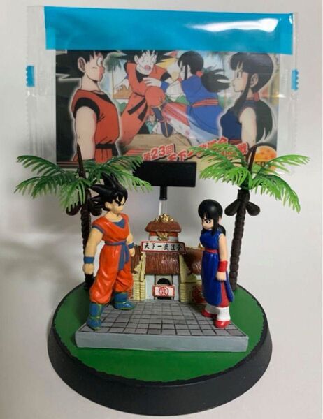 ドラゴンボール 第23回 天下一武道会 孫悟空 vs チチ カード フィギュア