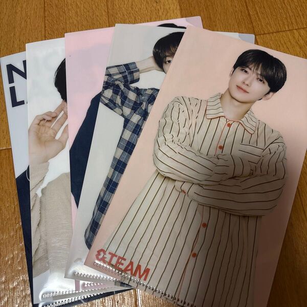 &TEAM クリアファイル 5枚セット EJ NICHOLAS FUMA MAKI