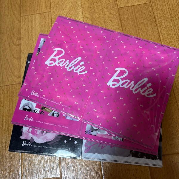 Barbie クリアファイル3枚セット