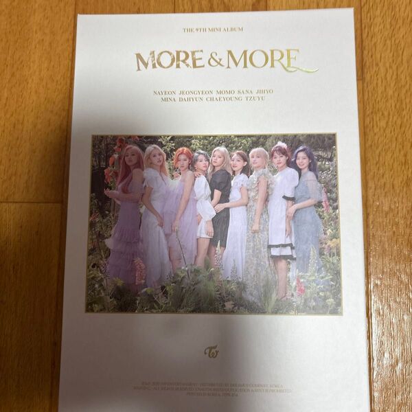TWICE MORE&MORE ミニ9集 アルバム A ver. 輸入盤