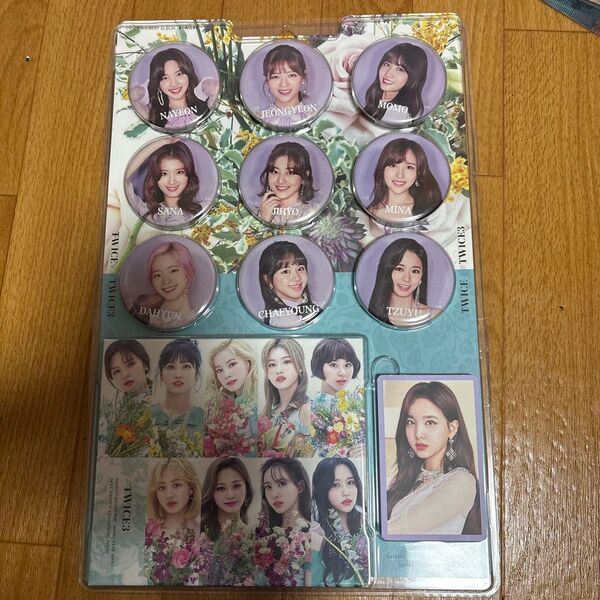 TWICE #TWICE3 CD缶バッジ トレカ セット まとめ売り