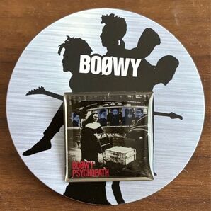BOWY PSYCHOPATH ピンバッジ BOOWY ガチャ サイコパス ボーイ ボウイ