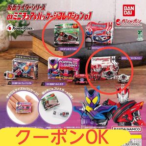 仮面ライダーシリーズ DXミニチュア&パッケージコレクション01 デンオウベルト&ドライブドライバー