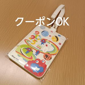 EXPO2025万博 ミャクミャク 合皮パスケース idカードケース レインボー