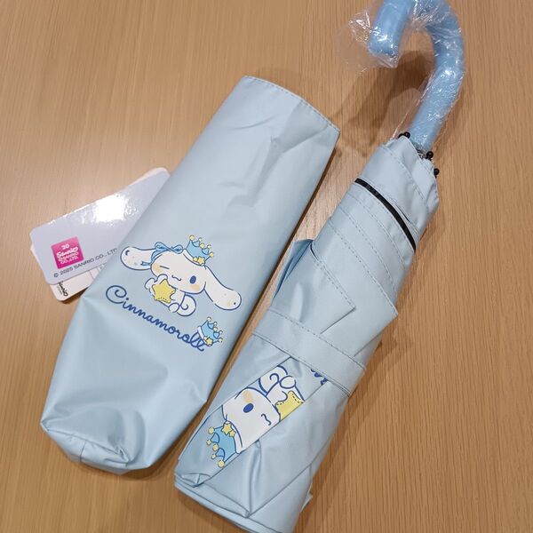 シナモロール 晴雨兼用 折りたたみ傘 日傘 サンリオ