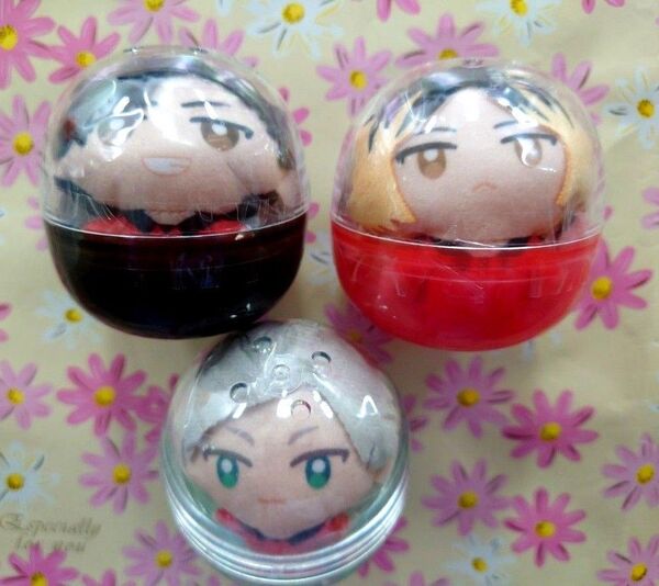 ハイキュー!!★黒尾鉄朗★孤爪研磨★灰羽リエーフ★かぷっこふれんず2★音駒高校★ガチャ3個セット