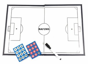 サッカー コーチボード 作戦ボード ブックタイプ マグネット対応ボード 専用ペン付 フットサル 戦術ボード 作戦盤 コーチングボード