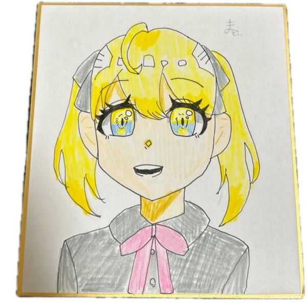 手描きイラスト 女の子