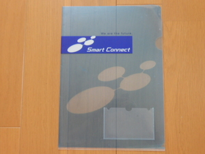 ●非売品・レア NTT Smart Connectクリアファイル2-名刺入れ付