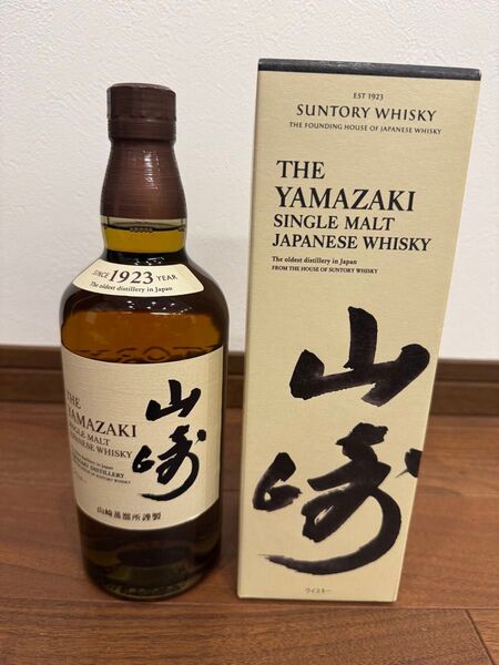 【正規品】サントリー 山崎 シングルモルト ウイスキー NA NV 700ml 未開封 正規店購入