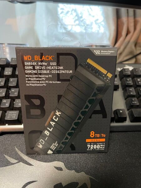 WesternDigital SN850X 8tb Gen4 SSD WD