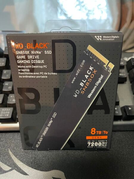 WesternDigital SN850X 8tb SSD WD