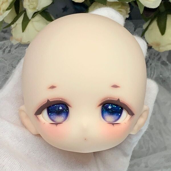 カスタムヘッド imomodoll lulu クリーム肌 1/6ボディ対応 1/3ヘッド