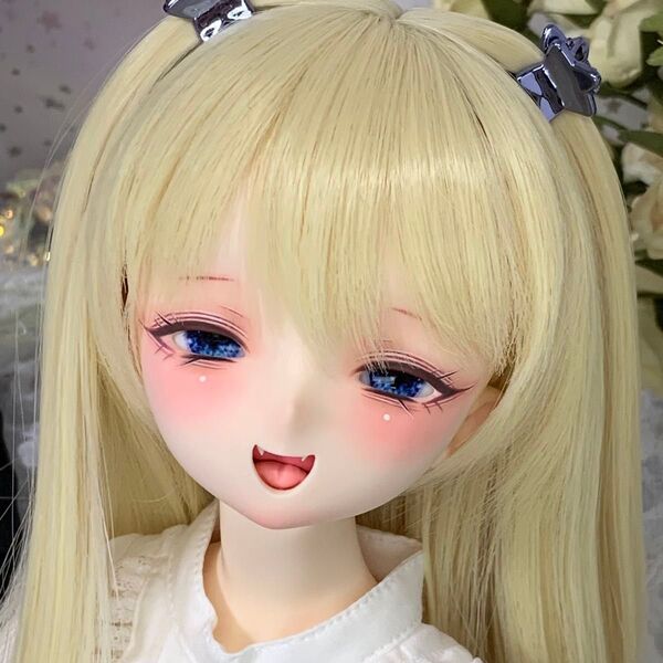 カスタムヘッド imomodoll Tiamat セミホワイト相当 MDD接続可 ドール