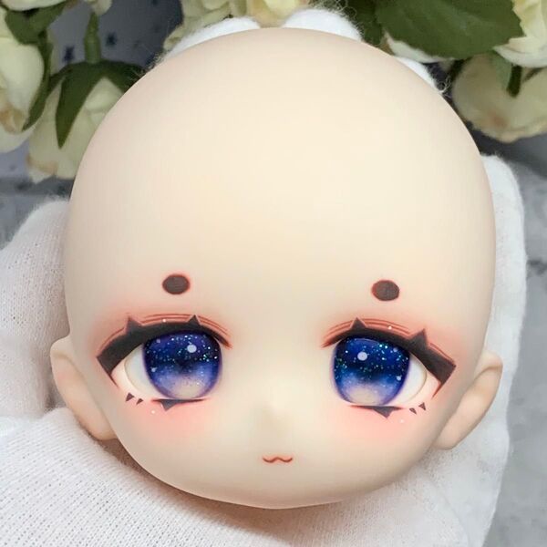 カスタムヘッド imomodoll lulu クリーム肌 1/6 1/3 対応ヘッド ドール