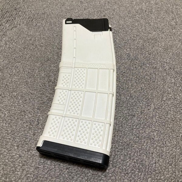 LANCER SYSTEMS ランサー 実物 マガジン ホワイト トレポン PTW加工済み