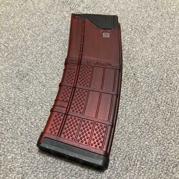 LANCER SYSTEMS ランサー 実物 マガジン レッド トレポン PTW加工済み