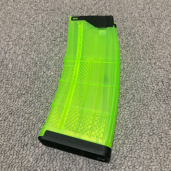 LANCER SYSTEMS ランサー 実物 マガジン エイリアングリーン トレポン PTW加工済み
