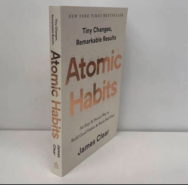 新品 Atomic Habits by James Clear 英語 洋書