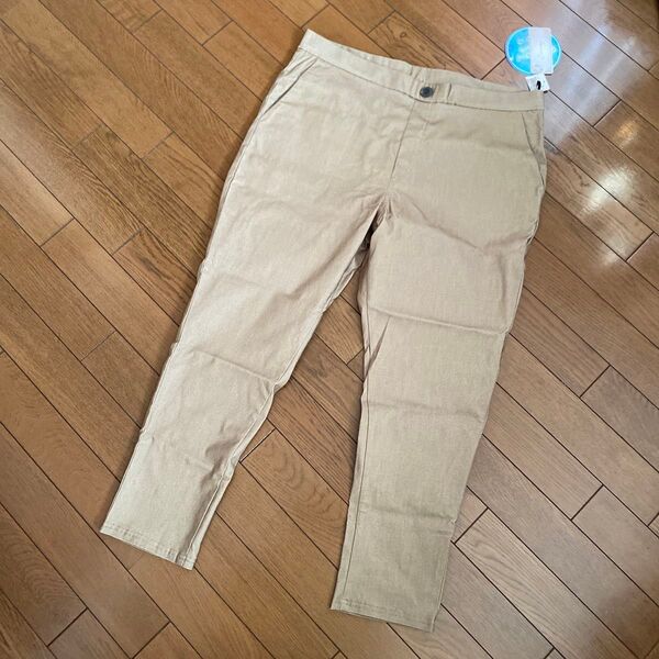 新品 Consurry UVカット ストレッチカジュアルパンツ ベージュ4L