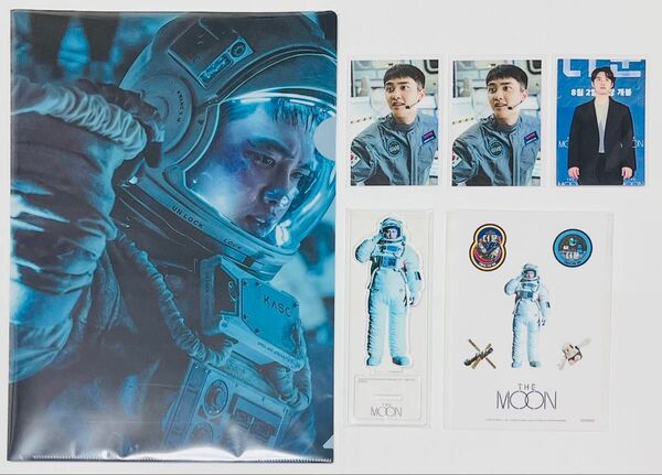 EXO D.O. ギョンス THE MOON 前売り特典 A4クリアファイル アクスタ 入場特典 トレカ ステッカー