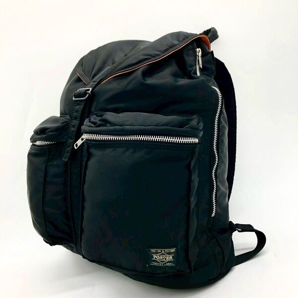 【極美品】porter ポーター 吉田カバン タンカー リュック バッグパック ナイロン ブラック