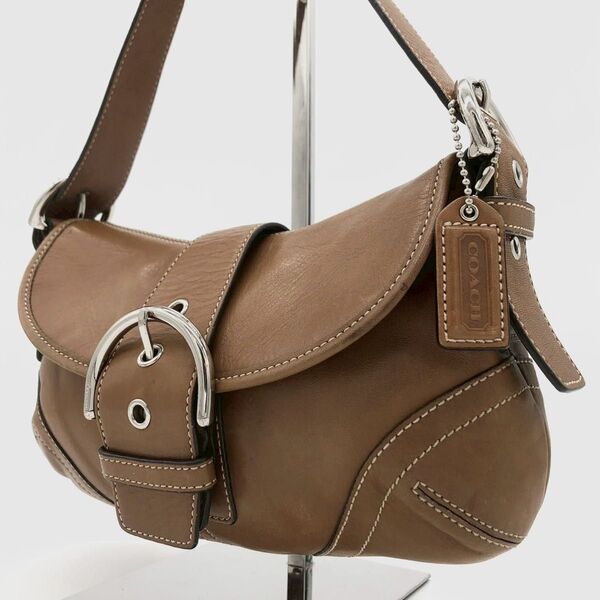 【極美品】COACH コーチ ソーホー ワンショルダーバック ショルダーバッグ レザー Y2K