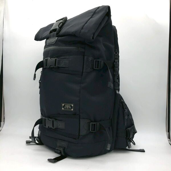 【極美品】AS2OV アッソブ CORDURADOBBY 305DROLL バッグパック リュック 黒