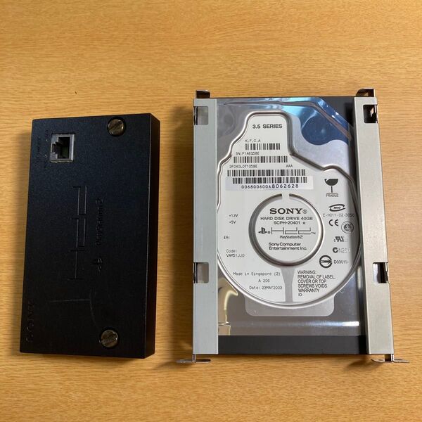 ジャンク PS2 ネットワークアダプター HDD ハードディスクドライブ BBユニット B