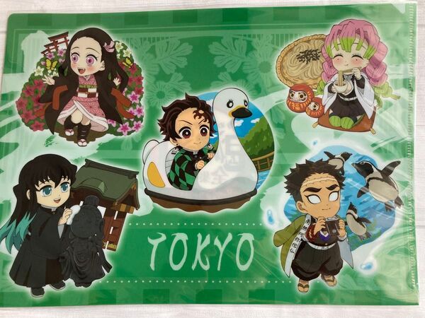 鬼滅の刃 全集中展 東京 刀鍛冶の里編 柱稽古編 クリアファイル 柱 時透 無一郎 甘露寺蜜璃
