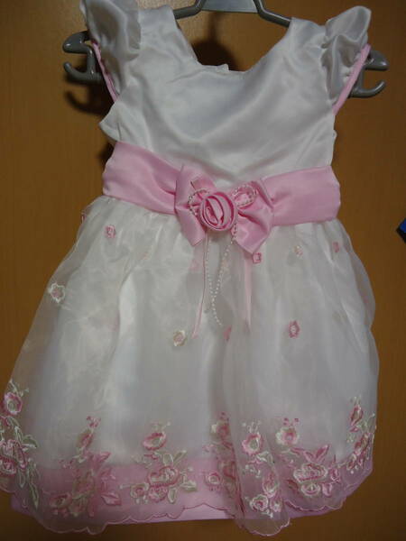 マザウェイズ ドレス　83～90㎝　ピンク系花柄　未使用 送料無料　 新品