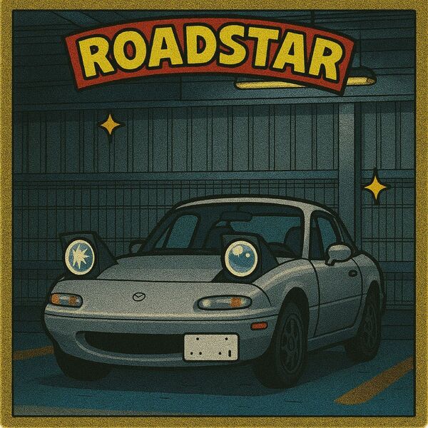 NAロードスター ステッカー キャラクター風