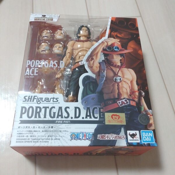 魂ウェブ商店限定 バンダイBANDAI SPIRITS S.H.Figuarts ワンピース ポートガス・D・エース -火拳-
