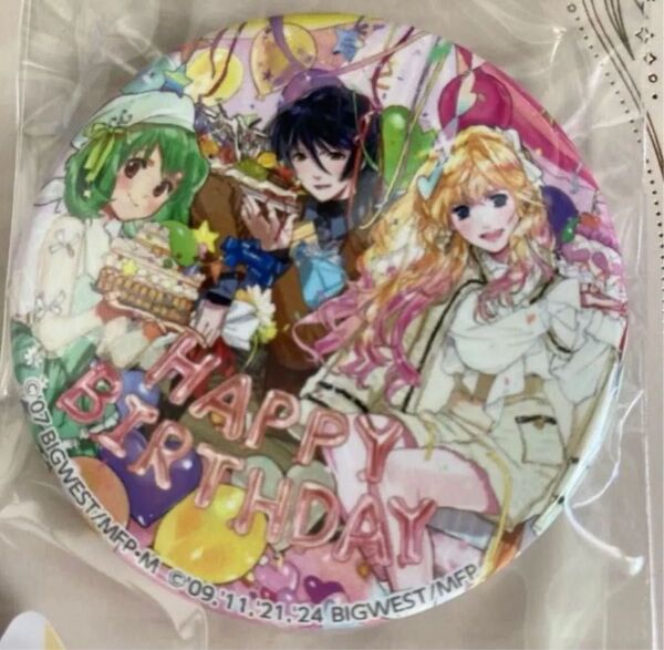 マクロスf 缶バッジ シェリル ランカ