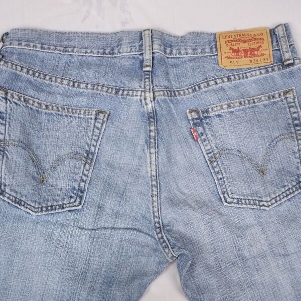 【古着】Levi's 514 ストレートデニムジーンズ W34 L34