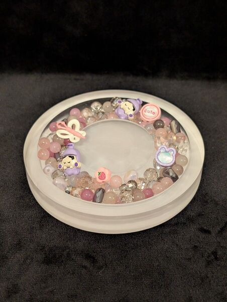 JOJO ビーズ 6mm ローズクォーツ