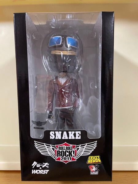 激レア クローズ ボビングヘッド SNAKE スネーク 長崎 検)坊屋春道