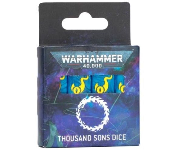 【ウォーハンマー 40000】サウザンド・サン:ダイス THOUSAND SONS DICE