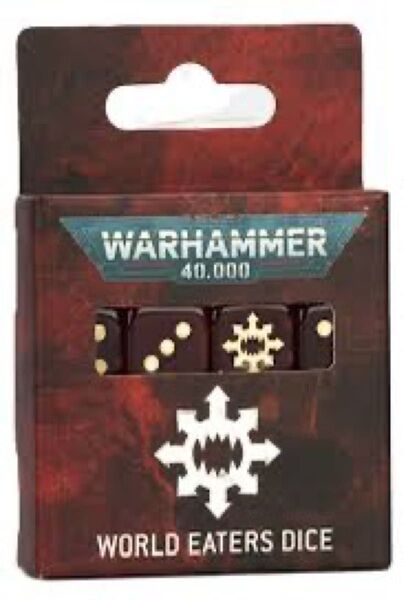 ウォーハンマー40,000:ワールドイーター・ダイス WARHAMMER 40000: WORLD EATERS DICE