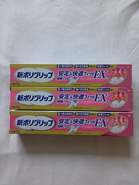 新ポリグリップ 安定&快適フィットEX 70g