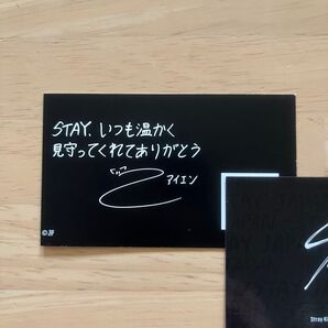 straykids メンバーボイス入りメッセージカード アイエン