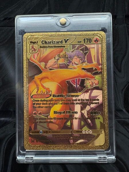 【海外限定】ゴールドメタル リザードン ポケモンカード
