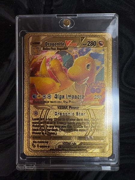【海外限定】ゴールドメタル カイリュー ポケモンカード