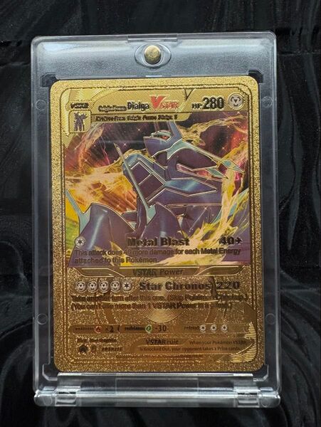 【海外限定】ゴールドメタル ディアルガ ポケモンカード
