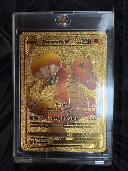 【海外限定】ゴールドメタル カイリュー ポケモンカード