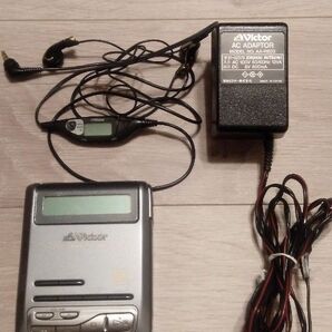Victor ポータブルMDプレーヤー XM-R1 ACアダプター リモコン イヤホン